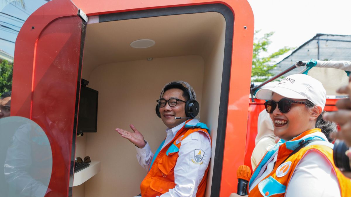 Jadi Solusi Kesehatan Mental, Mobil Curhat Besutan Ridwan Kamil Diklaim Sudah Layani 3.000 Warga Jakarta