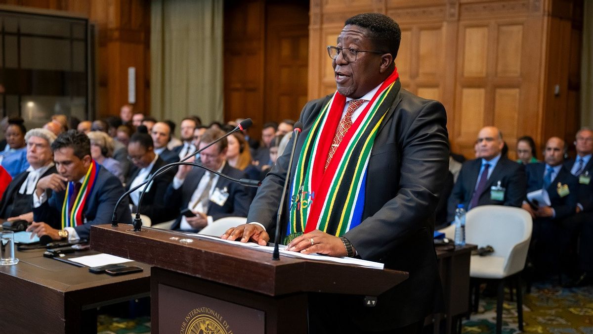Ask ICJ To Stop Israel's Action In Gaza, South Africa: From The Beginning His Intention To Remove Palestine