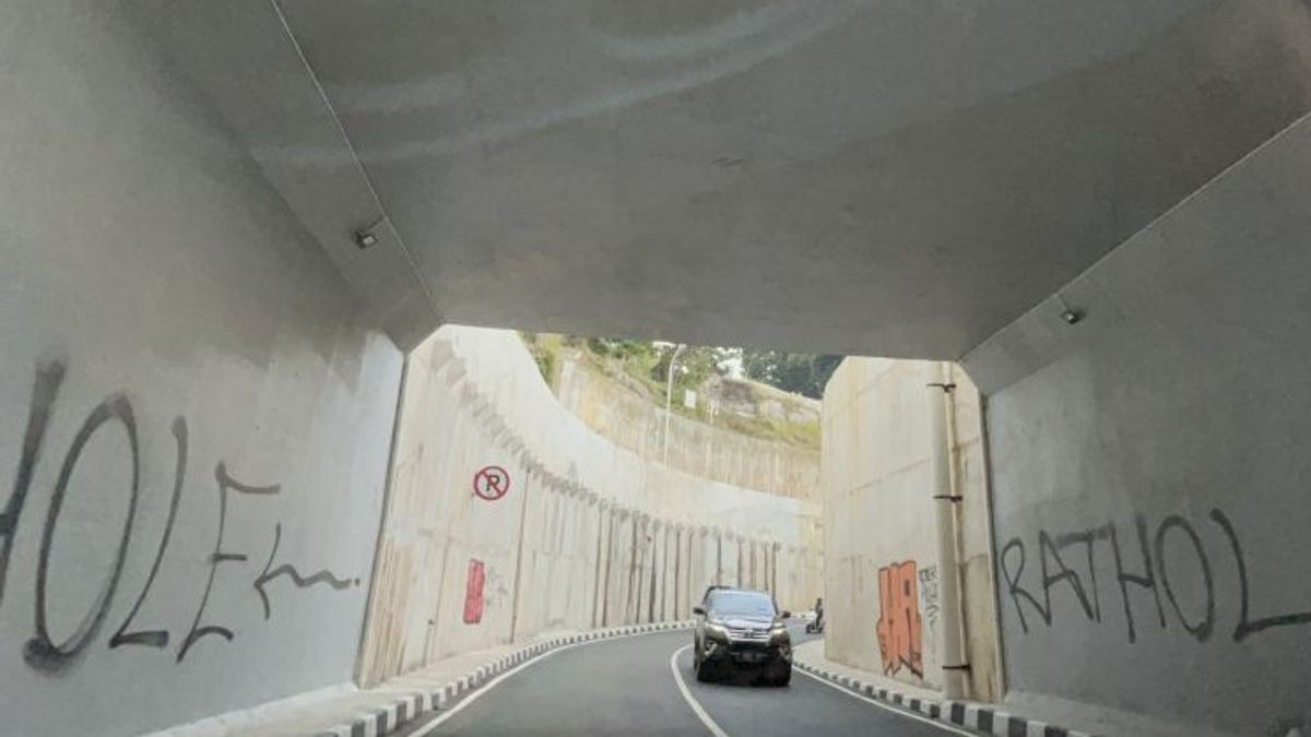 BTP Sosialisasi Sanksi Terkait Baru 2 Hari Beroperasi Underpass Batutulis Bogor Kena Vandalisme