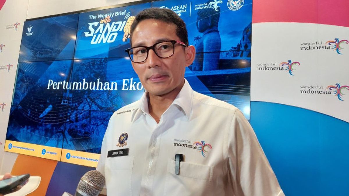 Sandiaga dit que la génération Z joue un rôle dans la promotion des destinations touristiques