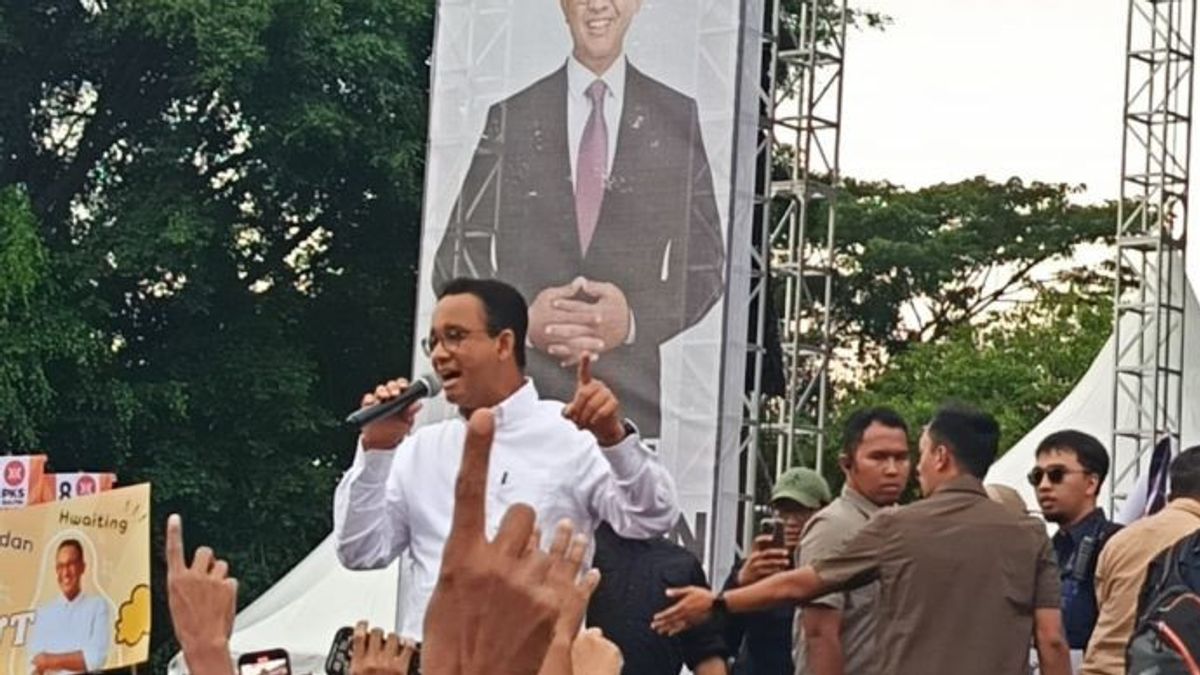 Campaign In Samarina, Anies Criticizes Fuel Is Difficult In East Kalimantan