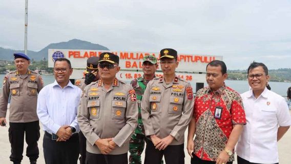 Head of the National Police's Security Maintenance Agency Ensures Preparation of the Lake Toba F1 Powerboat Running Smoothly