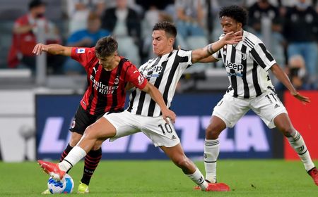 Ditahan Imbang Milan 1-1, Juventus Terperosok ke Jurang Degradasi