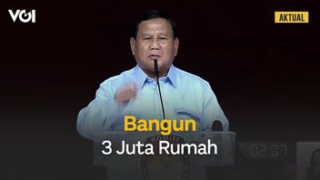 VIDEO: Mise Prabowo, promesse de construire 3 millions de maisons dans la campagne jusqu’à la côte