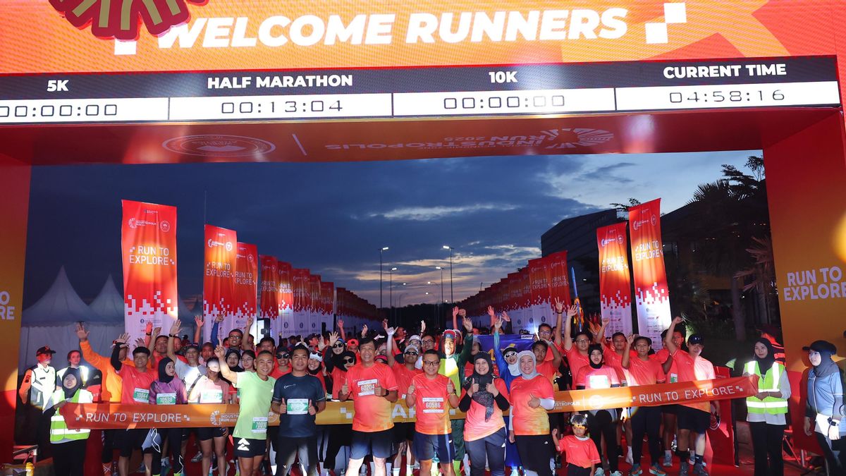 2.525 العدائين يتابعون سباق Industropolis Run 2025 ، دليل على الاهتمام بسومطرة