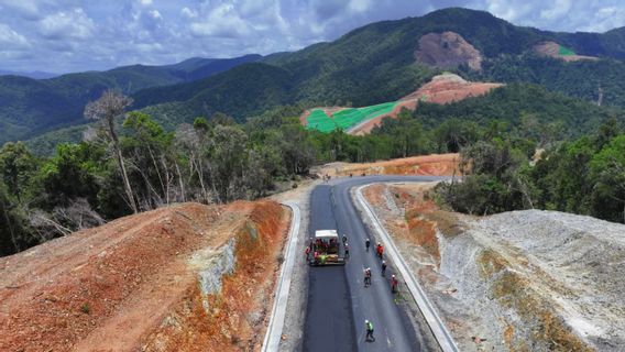 Voici les efforts des entrepreneurs pour surmonter les défis de la construction de la route Trans Papua Mamberamo-Elelim