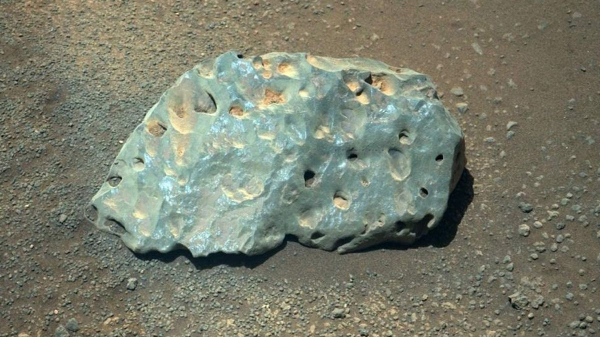 Le Robot Perseverance De La NASA Trouve Ce Rocher Mystérieux Alors Qu’il Cherche La Vie Sur Mars