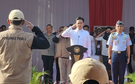 Wapres Gibran Pimpin Apel Masa Tenang Pilkada 2024 di Monas