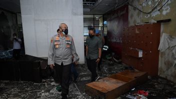 Le Chef De La Police Ordonne Une Enquête Sur L’incendie De La Police De Banjarmasin
