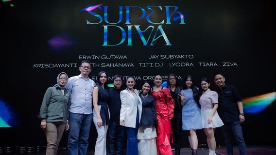 Prima concerte d’Indonesia Arena, Super Diva présente un nouveau logo