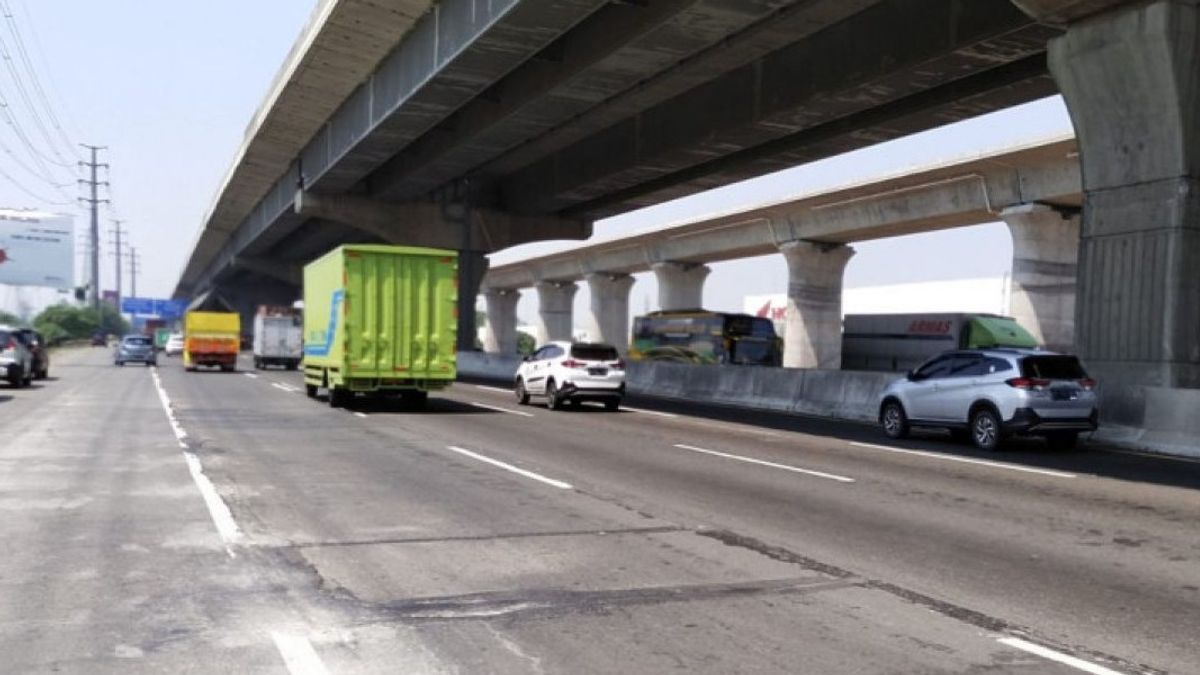 Beware Of Traffic Jams, There Are Improvements At Several Points Of The Jakarta-Cikampek Toll Road Starting This Morning