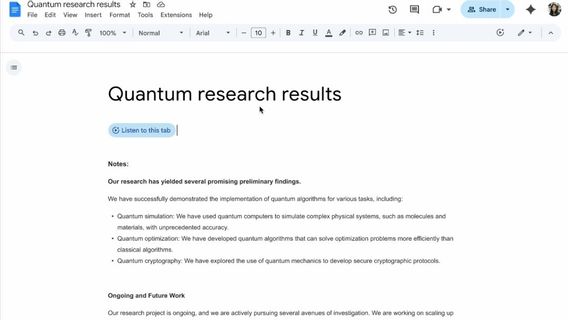 Gemini reprendra les contenus de Google Docs avec une avancée