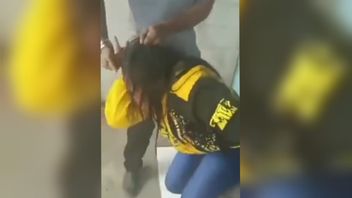 Heboh Video Pria Aniaya Wanita Pencuri Handphone, Pelakunya Sudah Diamankan Polisi
