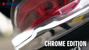 Suzuki Burgman Street 125EX Kini Hadir dengan Aksen Chrome, Tampilan Makin Premium