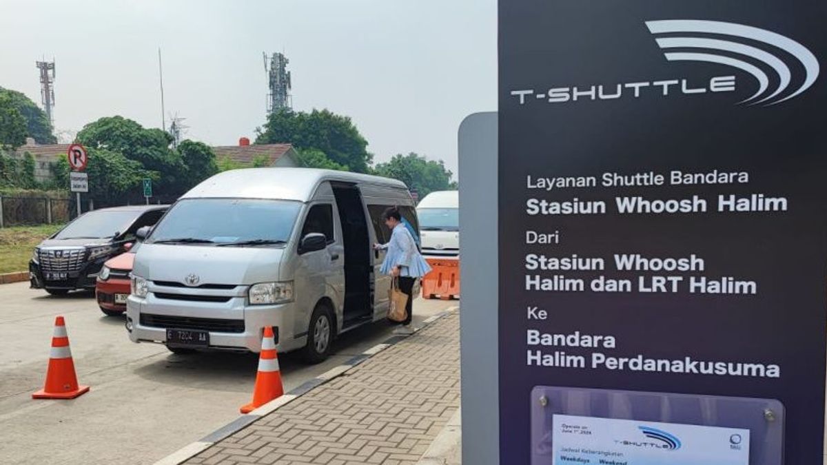 Bandara Halim  Luncurkan Layanan  T-Shuttle ke Stasiun Kereta Cepat "Whoosh"