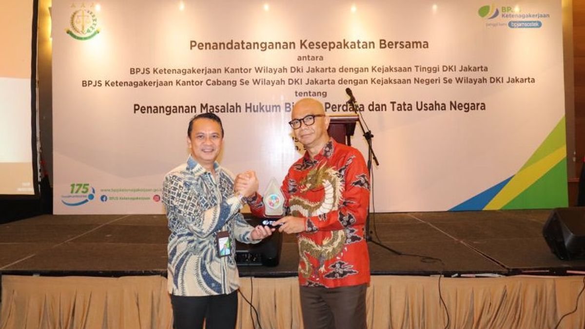 BPJS Ketenagakerjaan Together With The DKI Attorney General's Office Himpun Arrears Company Contributions Of IDR 95.2 Billion
