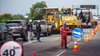 Celebrate Eid, Repair Damaged Toll Roads in Central Java Before March 10