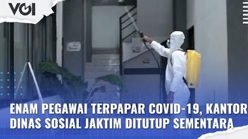 فيديو: ستة موظفين معرضين ل COVID-19، مكتب الخدمة الاجتماعية Jaktim مغلق مؤقتا