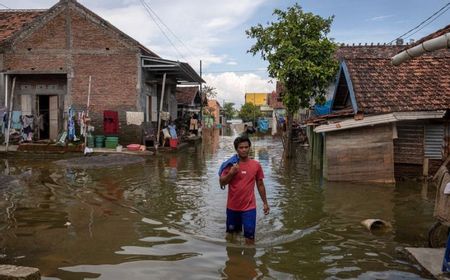 Banjir Demak 98 Persen Surut, BNPB Mulai Bantu Warga Bersih-bersih