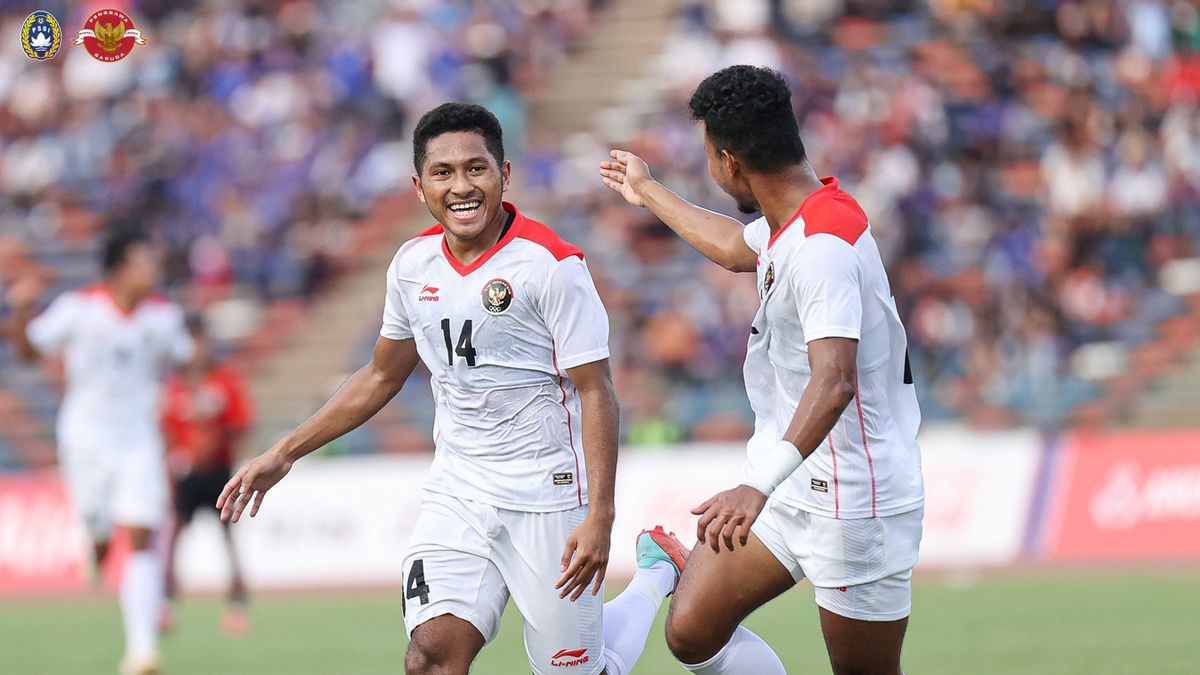 Schedule And Link Live Streaming SEA Games 2023: Indonesian U-22 National Team Vs Cambodia
