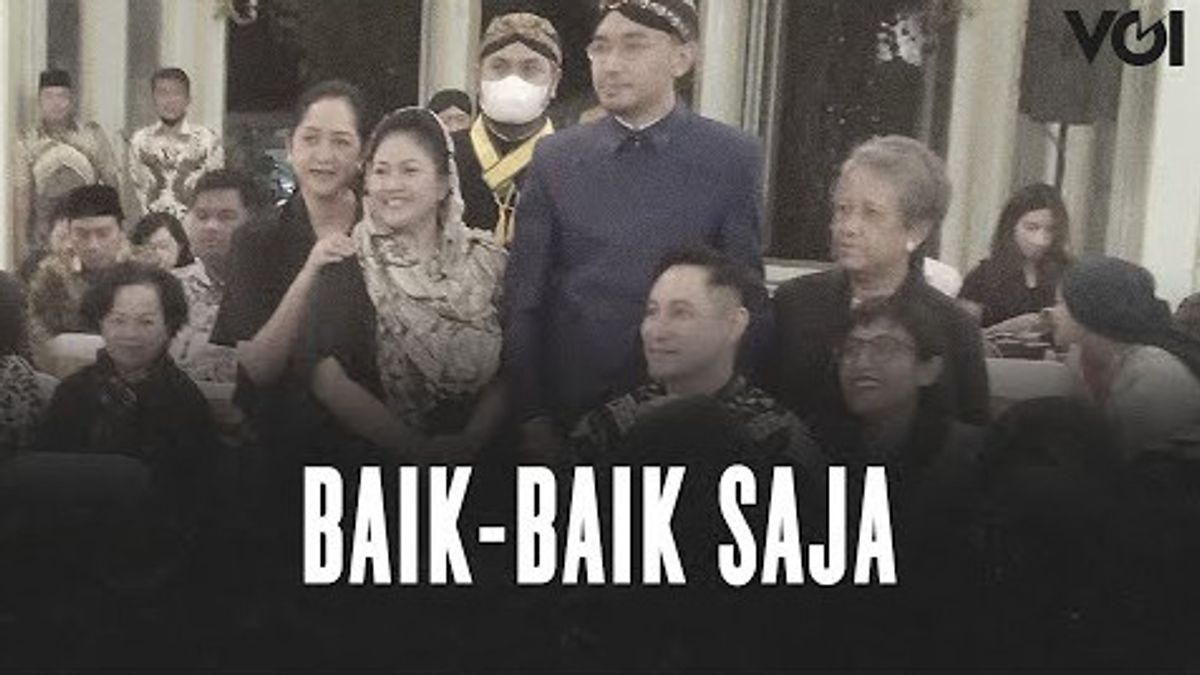 视频：Gusti Bhre和Gusti Paundra在Mangkunegara IX去世一周年之际看起来很熟悉