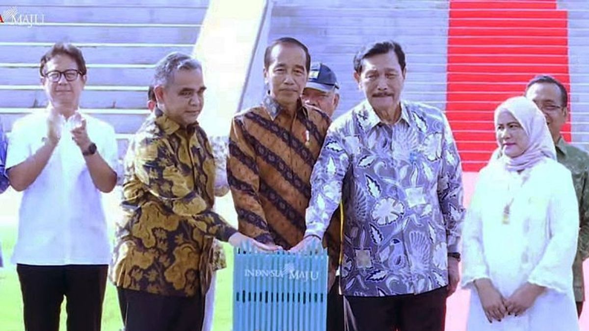 Jokowi Hands Over The Inauguration Of The Garuda Palace To Prabowo