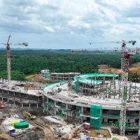 Jelang Ramadan, Progres Pembangunan Masjid Negara IKN Capai 98,4 Persen