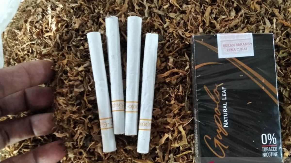 Seorang Warga Kudus Berhasil Membuat Rokok Berbahan Daun Talas