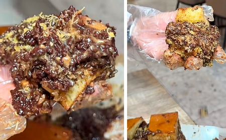 Viral Martabak Isi Cokelat Dubai, Netizen Takut Diabetes