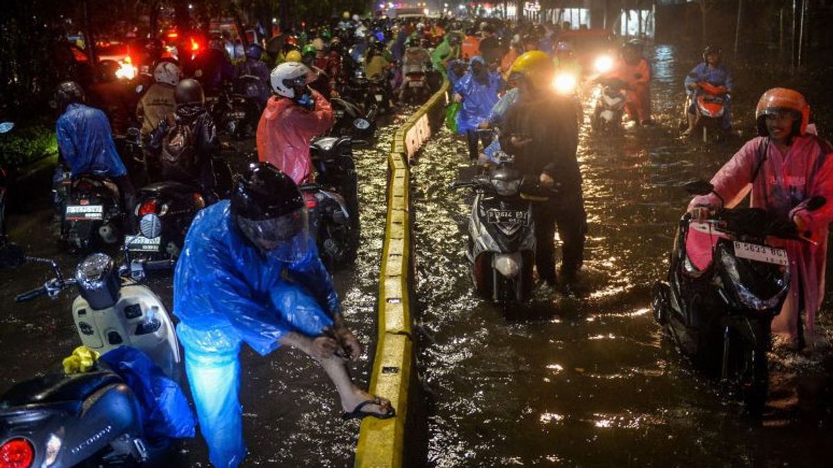 BPBD Sebut Banjir di Jakarta Dipicu Curah Hujan Ekstrem