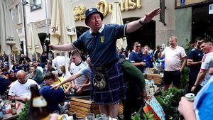 Euro 2024: Thousands Of Scottish Supporters Start Partying In Germany