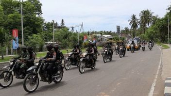 TNI-Polri Intensify Patrol In The Mandalika Circuit Area Ahead Of World Superbike