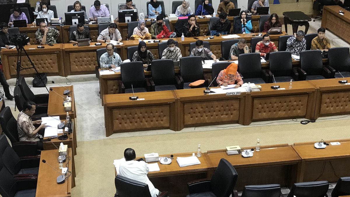 DKJ法案中DPD参议员的提案:雅加达地区选举的参与者必须有Betawi人