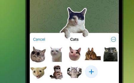 Mirip WhatsApp, Telegram Luncurkan Fitur Buat Stiker Sendiri di Aplikasinya
