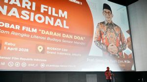 Hari Film Nasional, Menbud Fadli Zon Dorong Film RI Go Global