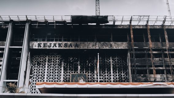 Kebakaran Gedung Kejagung, Polri: Puntung Rokok Dibuang ke Kantong Plastik