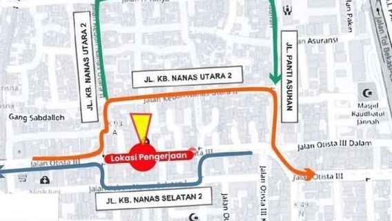 Lalin di Jalan Otista 3 Dialihkan Imbas Pengerjaan Sodetan Ciliwung hingga 17 September