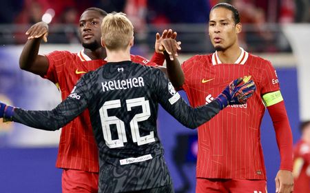 Liverpool Cetak Rekor usai Kalahkan Leipzig, Arne Slot Mengaku Beruntung