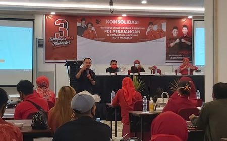 PDIP Bangun 200 Posko Rumah Perjuangan Demi Dilan di Pilkada Makassar