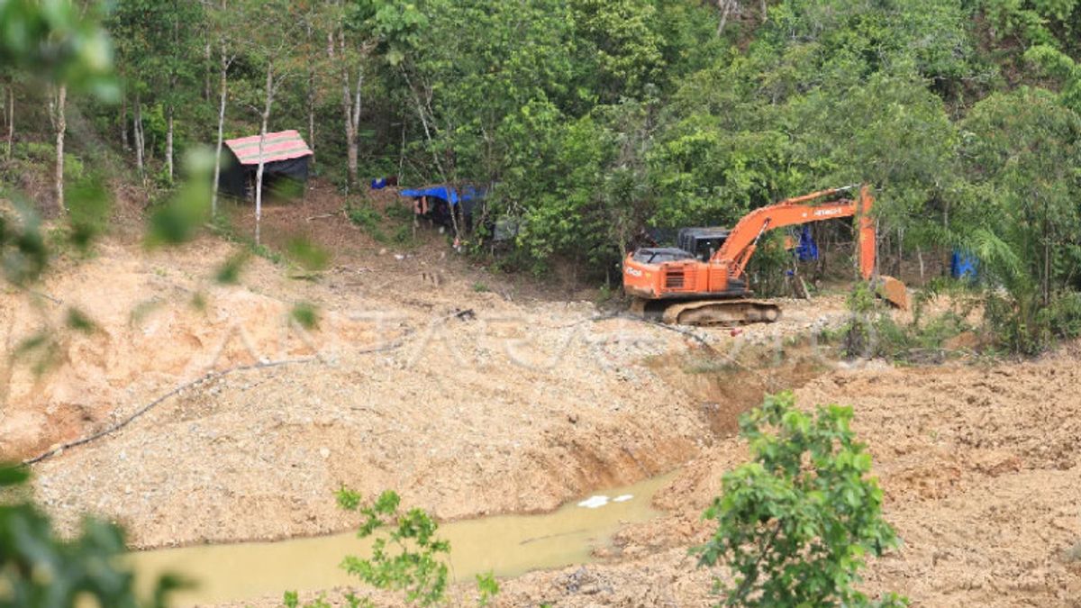 The Department Of Energy And Mineral Resources Calls 6 Regions In Aceh Still Has Illegal Gold Mining