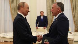 Presiden Trump Puji Pertemuan Utusan Khususnya dengan Presiden Putin
