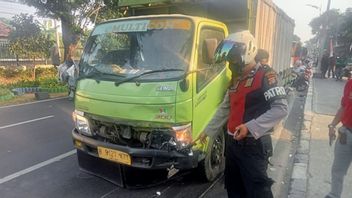 Lenteng Agung的卡车和摩托车碰撞年表,七名骑手受害