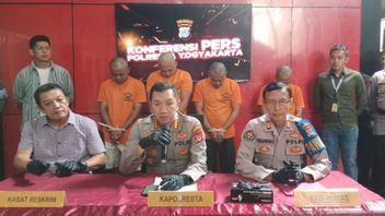 4 Motorcycle Thieves Operating In Yogyakarta And Sleman Arrested, Each Has A Role