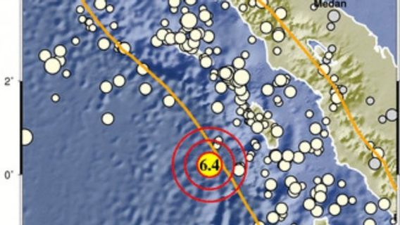 Getaran Gempa Bumi di Barat Daya Nias Terasa Hingga Aceh