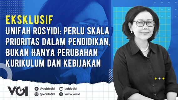 VIDEO: Eksklusif, Unifah Rosyidi: Perlu Skala Prioritas dalam Pendidikan, Bukan Hanya Perubahan Kurikulum dan Kebijakan