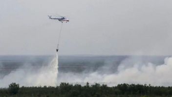 Anticipating Forest And Land Fires, South Sumatra Prepares Five Patrol Helicopters And Water Bombing