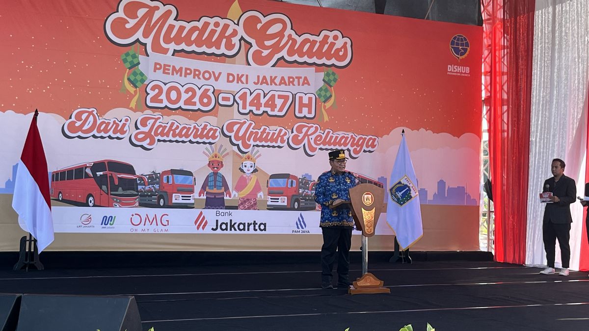 Resmi Lepas Mudik Gratis Pemprov DKI, Pramono: Jumlahnya Naik 34 Persen dari Tahun Lalu