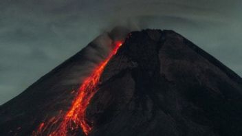 Mount Merapi Launches 10 Times Of Incandescent Lava Falls