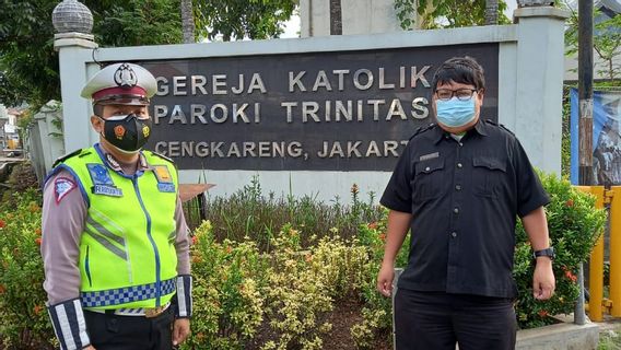 Service Du Vendredi Saint Dans L’ouest De Jakarta Gardé Par 2500 Forces De Sécurité