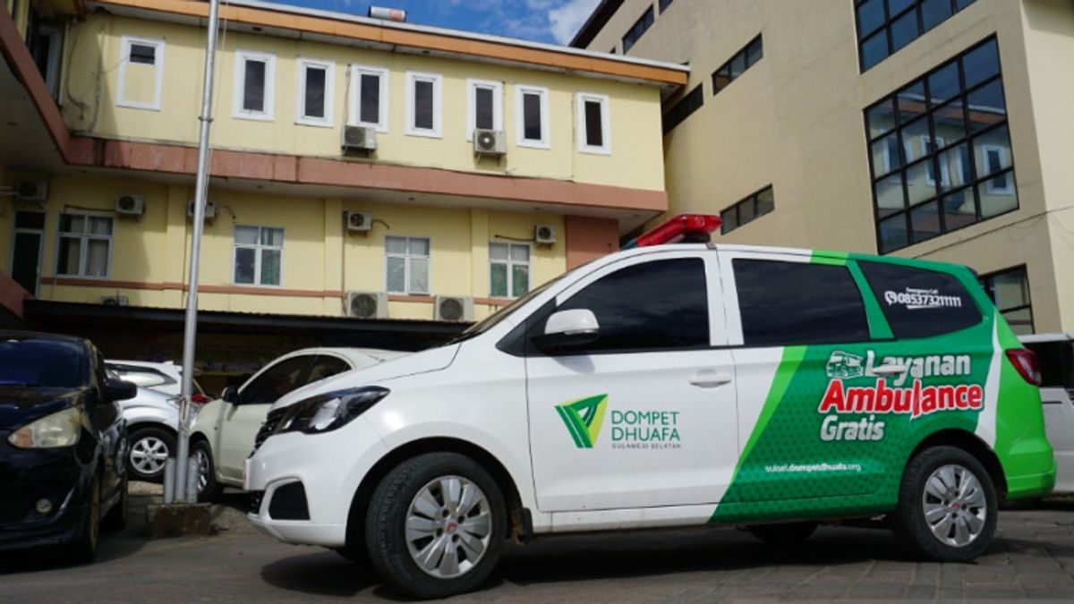 Dompet Dhuafa Sulsel Sediakan Layanan Ambulans Gratis di Makassar